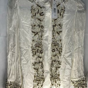 Off White/Gold Woman’s Top